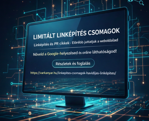 LINKÉPÍTÉS CSOMAGOK, HAVIDÍJAS LINKÉPÍTÉS