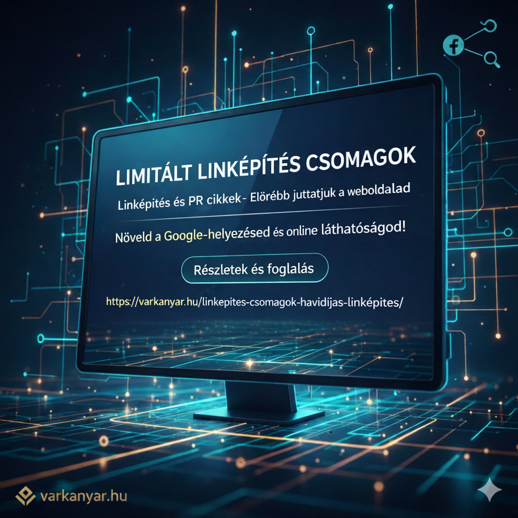 LINKÉPÍTÉS CSOMAGOK, HAVIDÍJAS LINKÉPÍTÉS