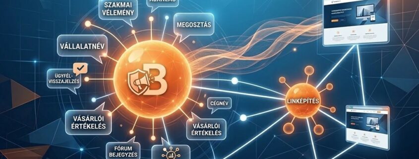 Digitális márkaemlítések és linképítés hálózata ikonokkal – Várkanyar SEO tippek